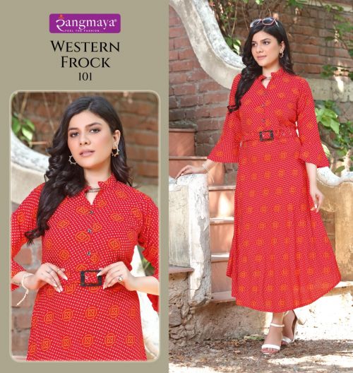 Rangmaya Long Kurtis Catalog